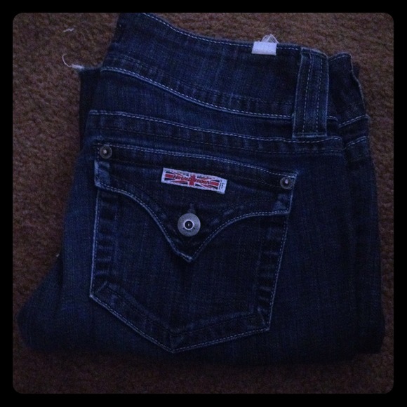 Dark wash Hudson jeans