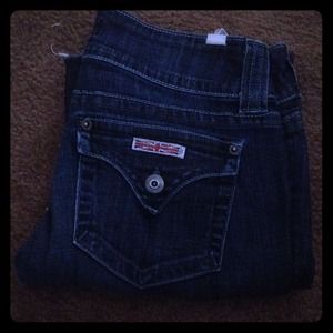 Dark wash Hudson jeans