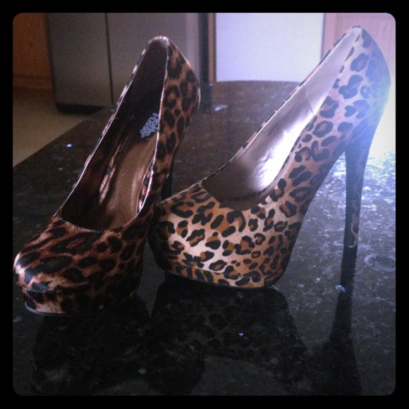 Charlotte Russe shoes. Cheetah print