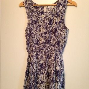 Navy blue dress