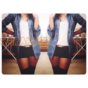 Other - Black Over the Knee Thigh High Socks Other - Black Over the Knee Thigh High Socks