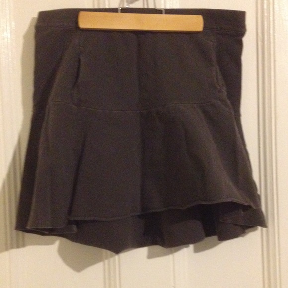 Free people sweat-skirt with pockets