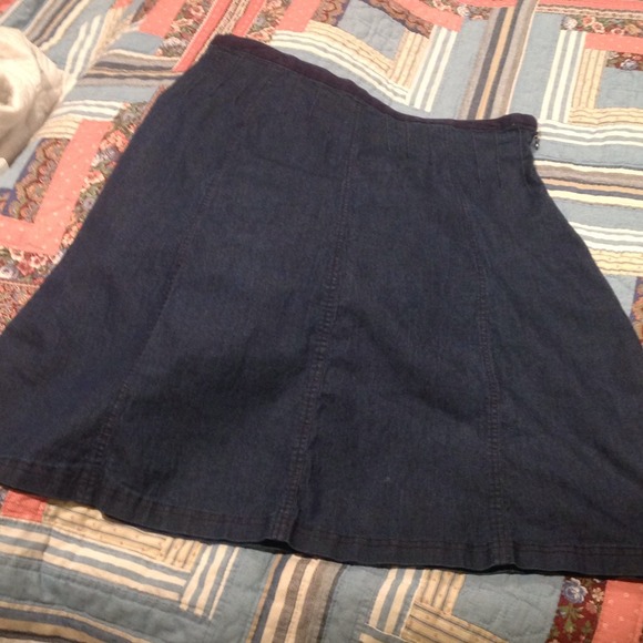 Blue jean skirt