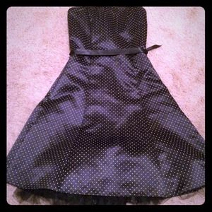 *reduced* Jessica McClintock polka dot dress