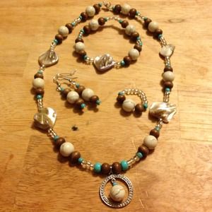 SOLD ON VINTED Hand made jewelry set