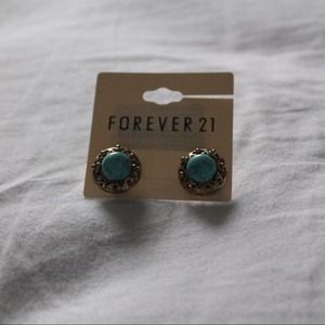 Turquoise Stone Earrings