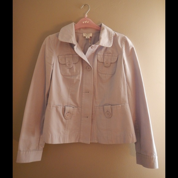 LOFT Purple Pastel Jacket