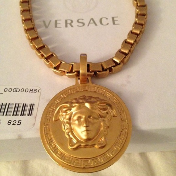 AUTHENTIC VERSACE MEN'S NECKLACE
