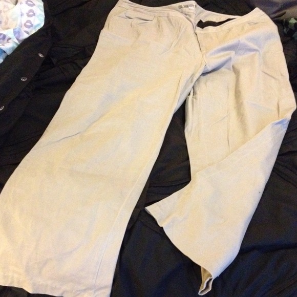 Cream color suit pants - Picture 1 of 1