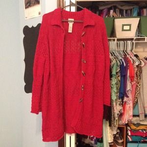 Vintage Red Sweater