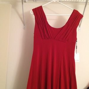 Calvin Klein red dress