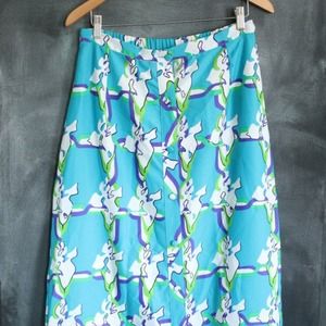 VINTAGE//1970's Lanvin// Maxi Skirt