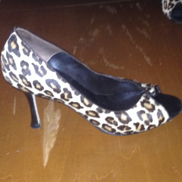 Sexy Manolo Blahnik Animal Print Pony Hair D'orsay - Picture 3 of 6