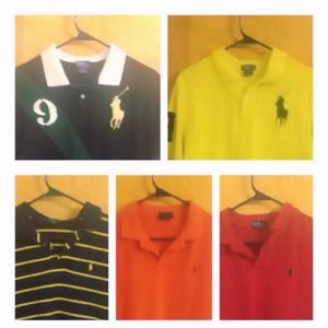Ralph Lauren polo shirts size 18/20 boys