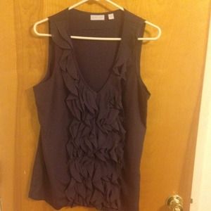 Sleeveless Purple top