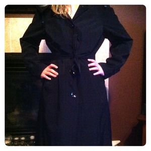Perfect condition London Fog long trench coat.