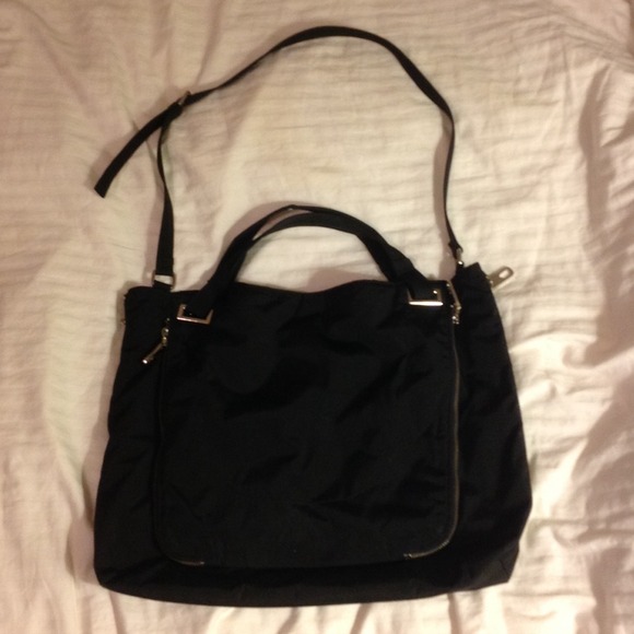 *SOLD*Black GAP Nylon Tote*SOLD*