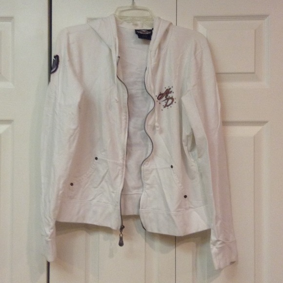 Outerwear - *SOLD* Harley Davidson full zip hoodie size xlarge