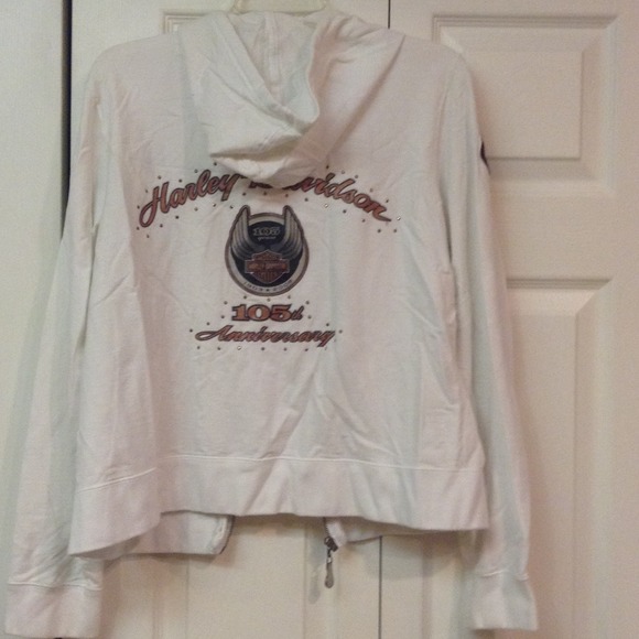 *SOLD* Harley Davidson full zip hoodie size xlarge - Picture 2 of 2