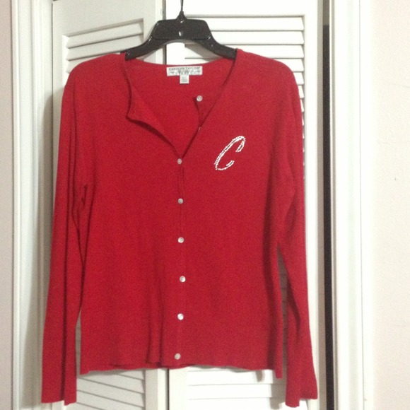 Red sweater