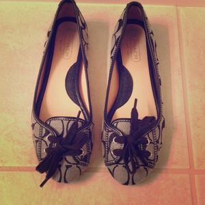 Coach ballet flats