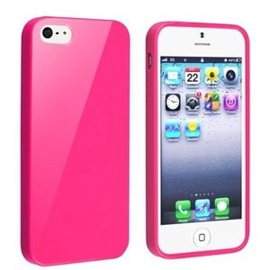 Hot Pink Silicon iPhone 5/5s Case 💗