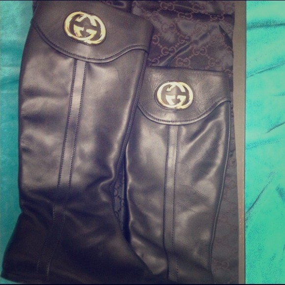 Lowered by $300!  Authentic Gucci Riding Boots