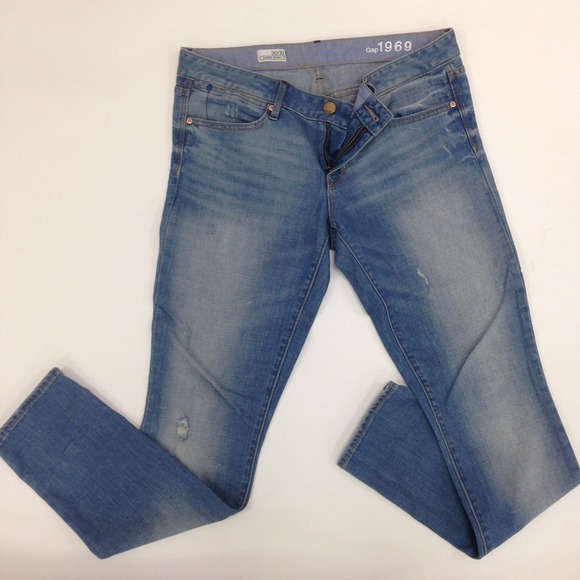 Distressed Medium Wash Always Skinny Jeans - Picture 2 of 4