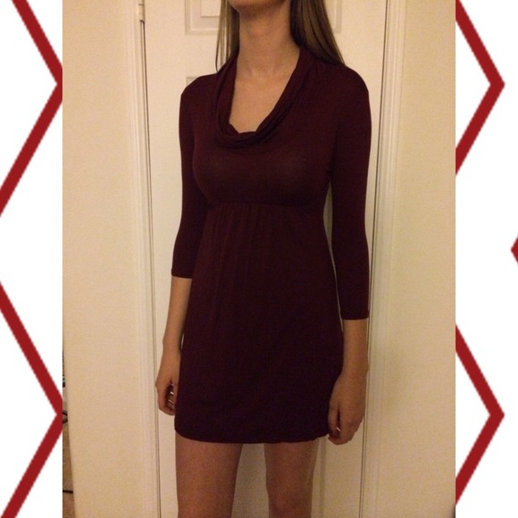 Maroon Dress