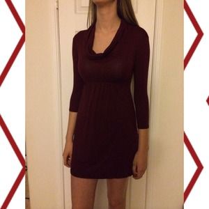 Maroon Dress
