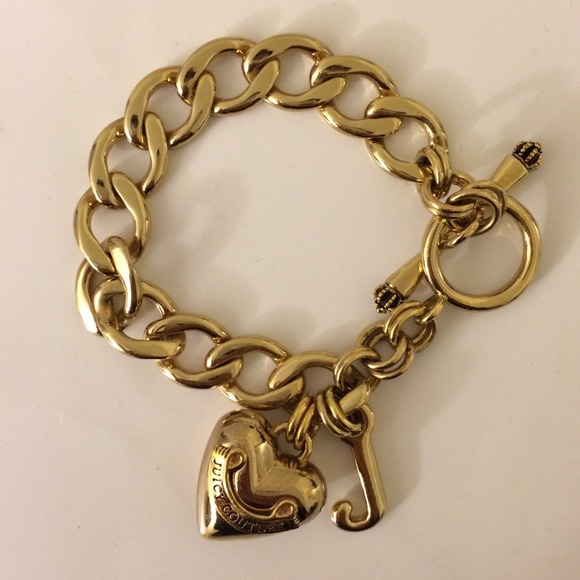 Brand New Juicy Couture Gold Charm Bracelet
