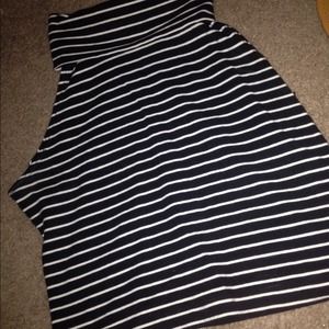 American Apparel Turtle Neck Crop Top