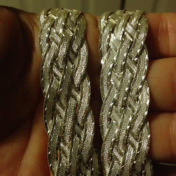 Gorgeous Sterling Silver .925 Necklace Bracelet