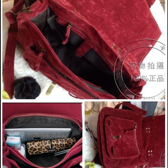 Bags - ๐Host Pick๐Vintage suede messenger bag Bags - ๐Host Pick๐Vintage suede messenger bag