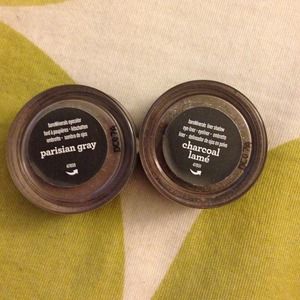 Two bareMinerals mini loose powder eyeshadows