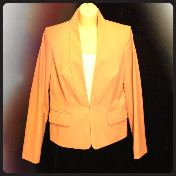 Jones New York Collection "Stretch" Tan Jacket