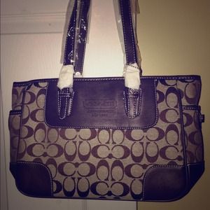 Brown COACH purse