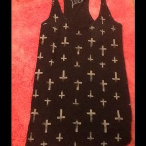 Black tank size L