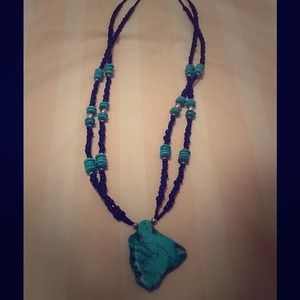 Beautiful turquoise necklace