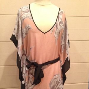 Anthropologie silk dress