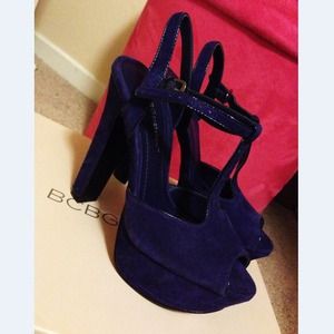 BCBGeneration Royal Violet Suede