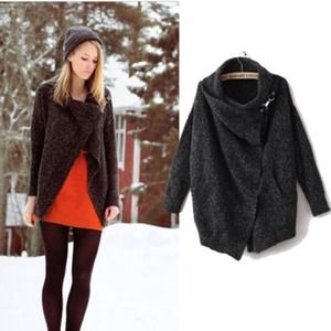 Oversized Wool Cardigan