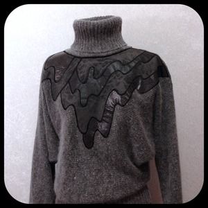 I. B. Diffusion Angora Silk Blend Sweater