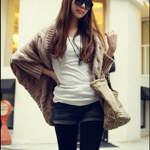 Oversized Batwing Cardigan