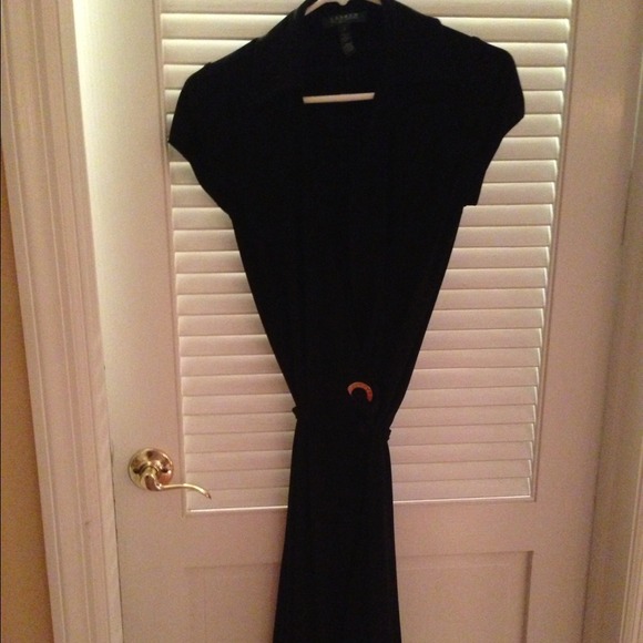 Lauren by RL black wrap dress