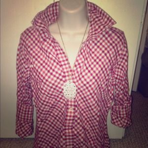 BUNDLE Awesome Flannel red shirt & Lucky jeans!