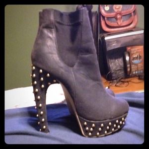 Studded Sexy Heels/booties