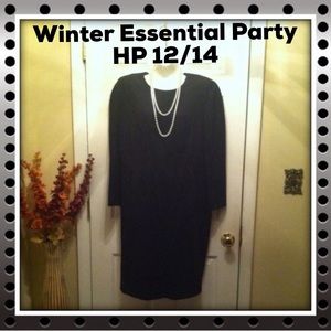 💕REDUCED💕The go to simple Vintage black dress