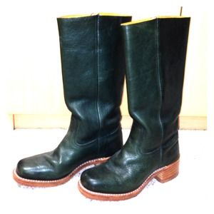 Turquoise Frye Campus Boots - VERY Rare