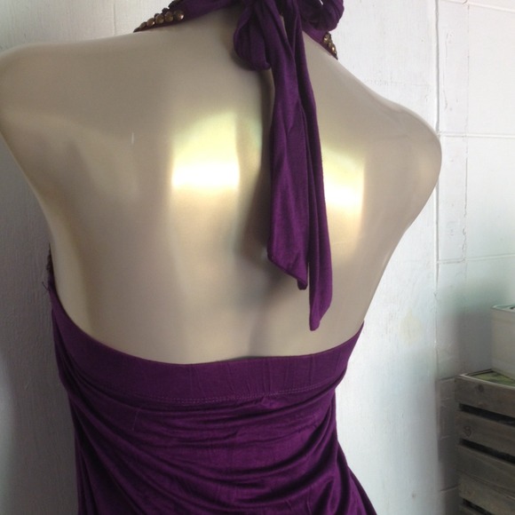 Cute purple top by lipstick - Picture 3 of 4